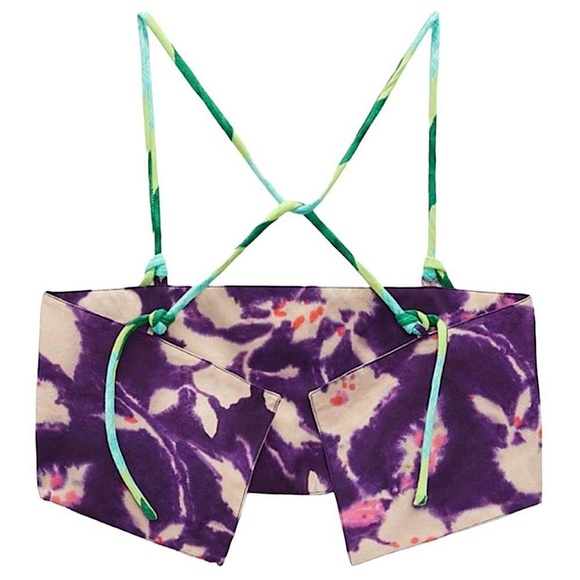 Zara Floral Linen Blend Top - Picture 2 of 15